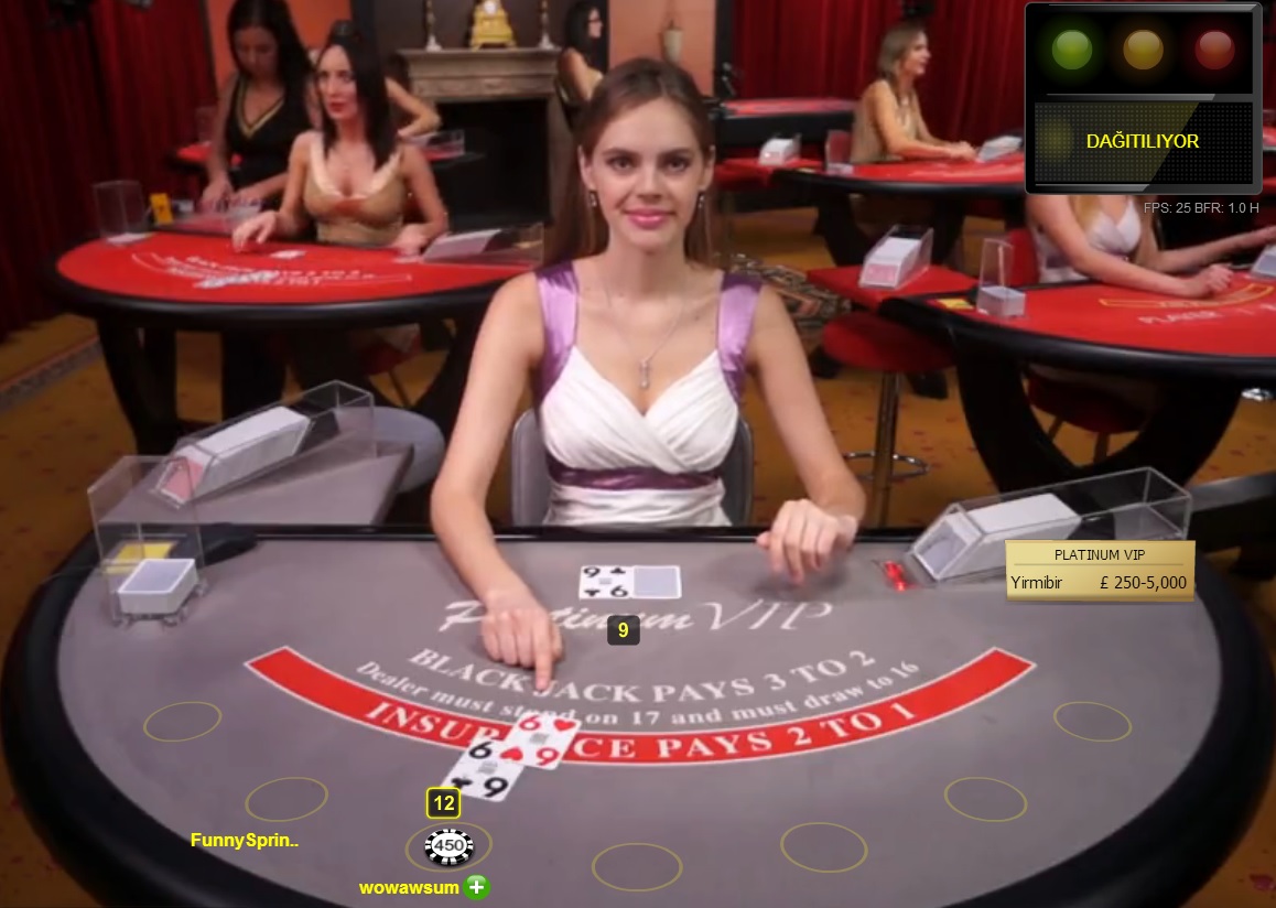 Evolution Casino Live Black Jack